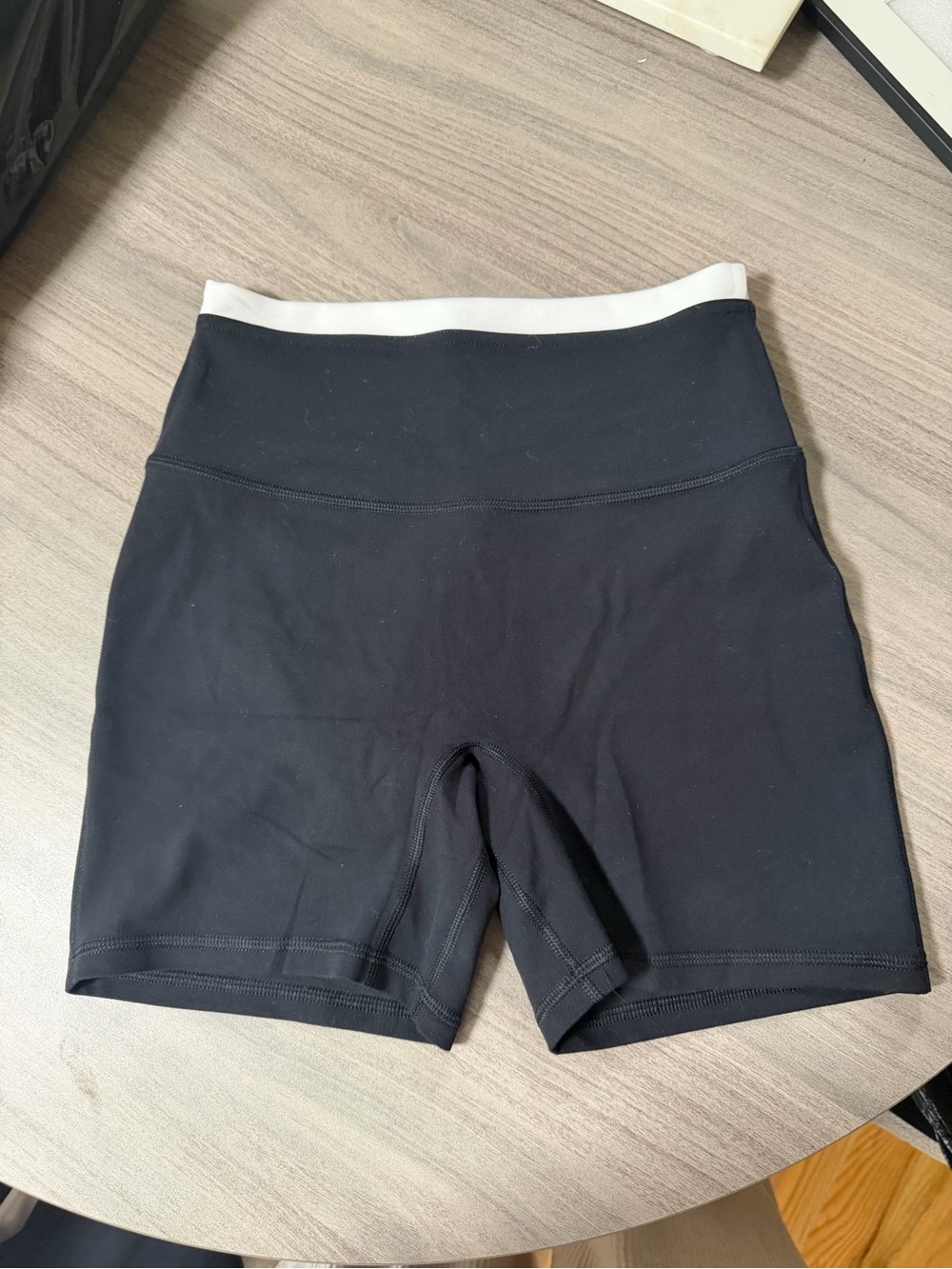 YPB by Abercrombie StudioFLEX Black Biker Shorts Size Small